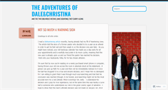 Desktop Screenshot of christinandale.wordpress.com