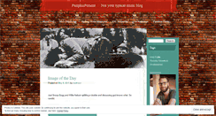 Desktop Screenshot of pastpluspresent.wordpress.com
