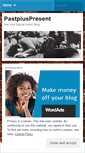 Mobile Screenshot of pastpluspresent.wordpress.com