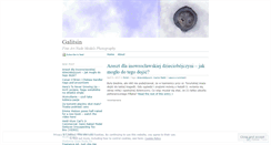 Desktop Screenshot of galitsin.wordpress.com
