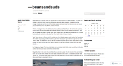 Desktop Screenshot of beansandsuds.wordpress.com