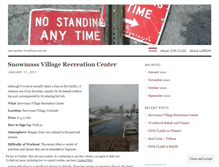 Tablet Screenshot of gymclassnyc.wordpress.com