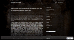 Desktop Screenshot of josephbachota.wordpress.com