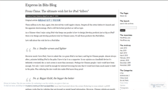 Desktop Screenshot of expressinbits.wordpress.com