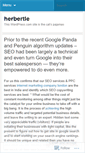 Mobile Screenshot of herbertle.wordpress.com