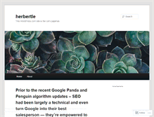 Tablet Screenshot of herbertle.wordpress.com