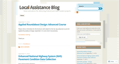Desktop Screenshot of localassistance.wordpress.com