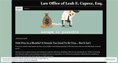 Desktop Screenshot of leclawonline.wordpress.com