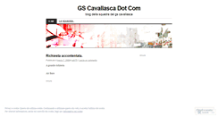 Desktop Screenshot of gscavallascadotcom.wordpress.com