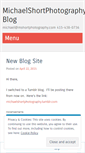 Mobile Screenshot of mshortphotography.wordpress.com