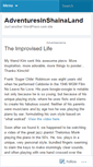 Mobile Screenshot of adventuresinshainaland.wordpress.com