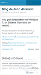Mobile Screenshot of johnalvarado.wordpress.com