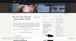 Desktop Screenshot of kelliejaxson.wordpress.com