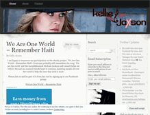Tablet Screenshot of kelliejaxson.wordpress.com