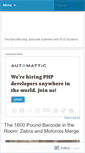Mobile Screenshot of barcodescanner.wordpress.com