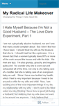 Mobile Screenshot of myradicallifemakeover.wordpress.com