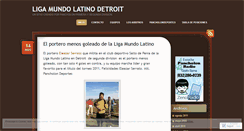 Desktop Screenshot of liga2d.wordpress.com