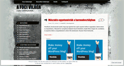 Desktop Screenshot of focivilag.wordpress.com