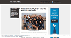 Desktop Screenshot of losbowers.wordpress.com