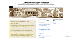 Desktop Screenshot of currituckheritageconnection.wordpress.com