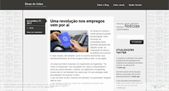 Desktop Screenshot of dicasdocelso.wordpress.com