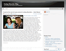 Tablet Screenshot of eatingdisordernews.wordpress.com