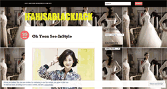 Desktop Screenshot of ifahisablackjack.wordpress.com