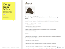 Tablet Screenshot of designbocconi2012.wordpress.com