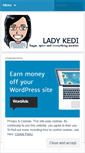 Mobile Screenshot of ladykedi.wordpress.com