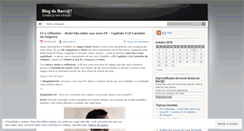 Desktop Screenshot of blogdobarra.wordpress.com