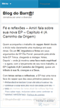 Mobile Screenshot of blogdobarra.wordpress.com