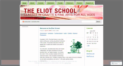 Desktop Screenshot of eliotschool.wordpress.com