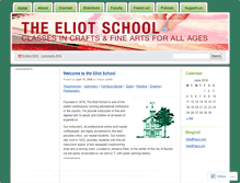 Tablet Screenshot of eliotschool.wordpress.com