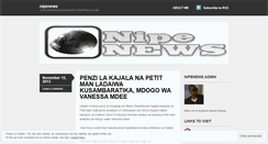 Desktop Screenshot of nipenews.wordpress.com