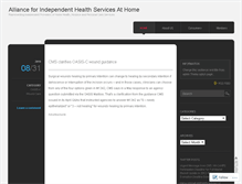 Tablet Screenshot of aihsah.wordpress.com