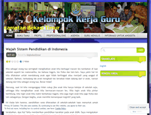 Tablet Screenshot of kkgbekasitimur.wordpress.com