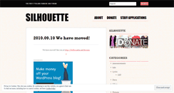 Desktop Screenshot of ftsilh0uette.wordpress.com