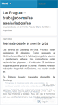 Mobile Screenshot of lafraguafpds.wordpress.com