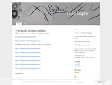 Tablet Screenshot of endlessmixtape.wordpress.com