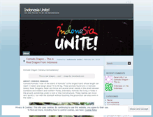 Tablet Screenshot of indonesiaunite.wordpress.com