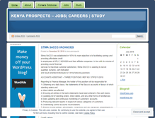 Tablet Screenshot of kenyaprospects.wordpress.com