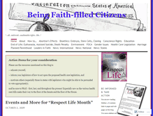 Tablet Screenshot of befaithcitizens.wordpress.com