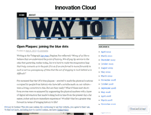 Tablet Screenshot of innovationeye.wordpress.com