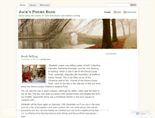 Tablet Screenshot of jackspoems.wordpress.com