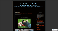 Desktop Screenshot of clearcanvasphotography.wordpress.com