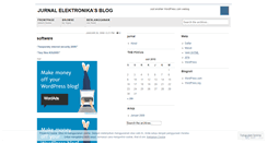 Desktop Screenshot of jurnalelektronika.wordpress.com