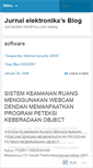 Mobile Screenshot of jurnalelektronika.wordpress.com