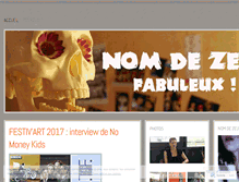 Tablet Screenshot of nomdezeusfabuleux.wordpress.com