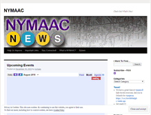 Tablet Screenshot of nymaac.wordpress.com