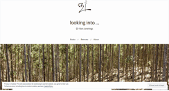 Desktop Screenshot of lookinginto.wordpress.com